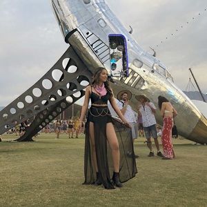 Black rave / Coachella bottoms